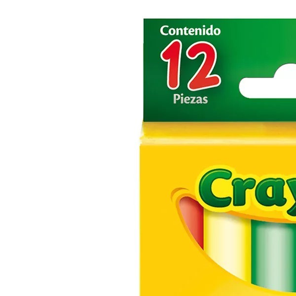 GIS COMPRIMIDO CRAYOLA CAJA C12 COLOR 501412 E.12 C.72